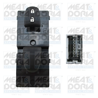 Switch, window regulator